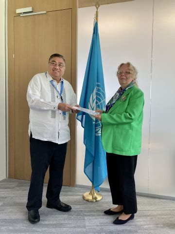 New Permanent Representative of Philippines Presents Credentials.